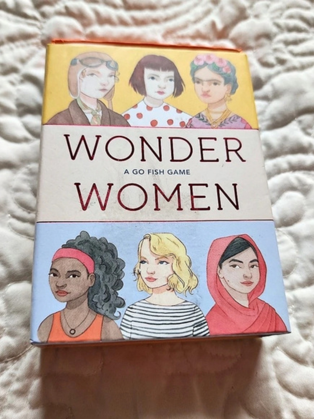 Wonder Women: A Go Fish Game Card Game Laurence King Feminist Card Deck